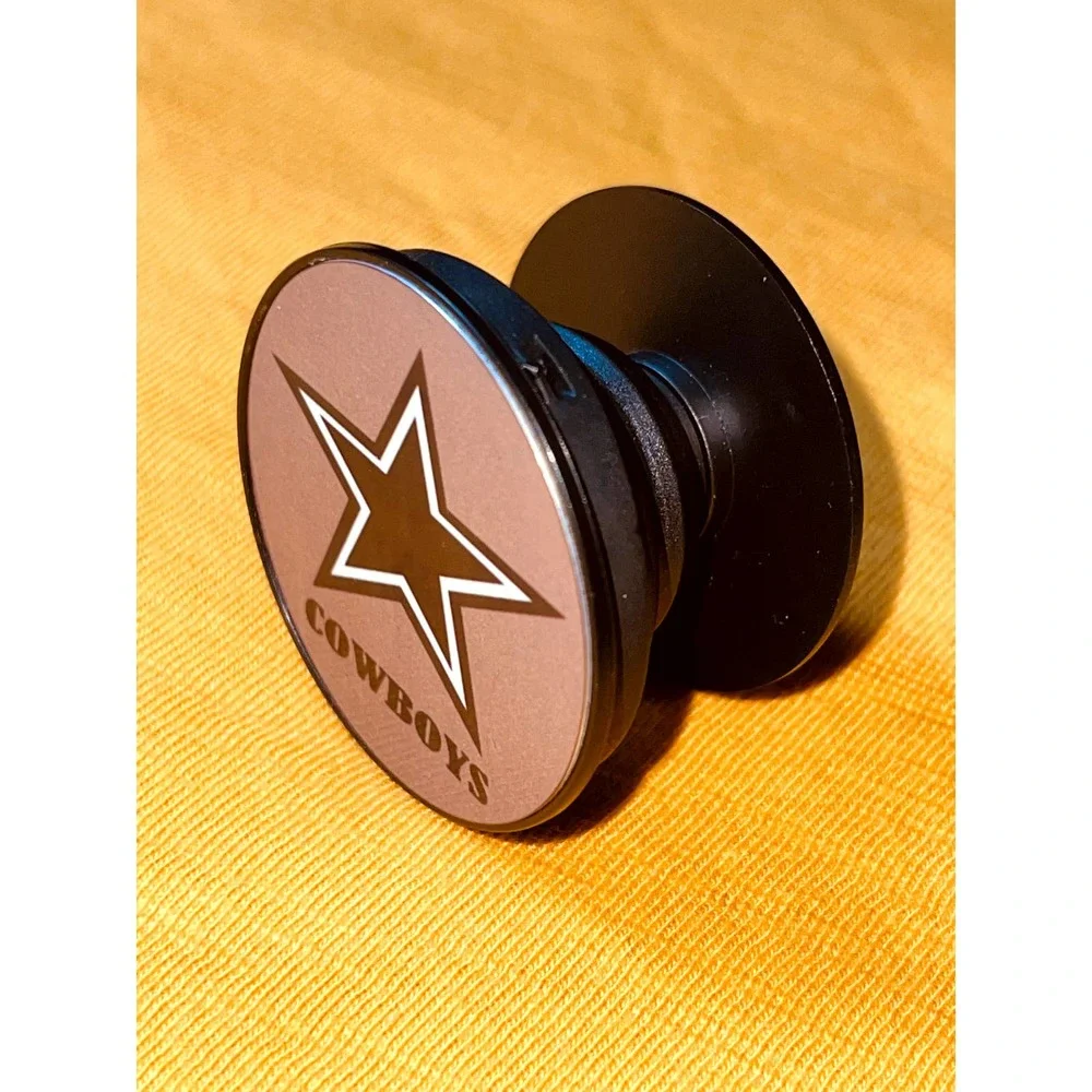 Dallas Football Pop Up Phone Accessory With Super Strong Glue